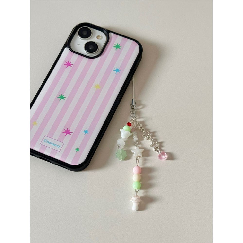 Boraand Lucky Clover Ice Cream Keychain