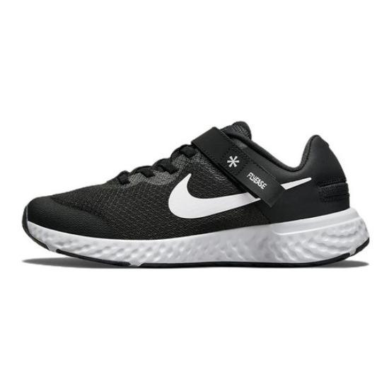Nike Revolution 6 FlyEase 4E Low Black White - DO5065-003