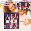3pc Articulated Dolls, With Realistic Character Designs, Make A Delightful Surprise Gift For Children And Friends.