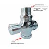 Anica Enjoy Self-Closing Urinal Flush Valve