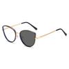 Brand Design Square Cat Eye Frame Myopia Glasses Anti Blue Ray Computer Women Near Sight Eyewear Prescription