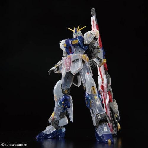 [RG] 1/144 RX-93ff Clear Color Mobile Suit Char's Counterattack Plastic Model Kit SIDE-F Fukuoka