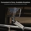 Phone Holder Travel Airplane Portable Stand for Cell Phone Foldable Adjustable 360° Rotatable Selfie Holding Train Seat Stand