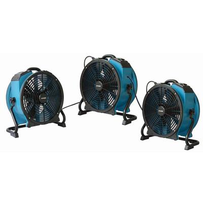 18″ Profesjonalny Wentylator Osiowy XPOWER Silnik Szczelny Przemysłowe Przemienniki Powietrza Osiowe z Timerem i Gniazdkami X-47ATR