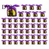 Halloween Candy Bags 48 Pcs Bags, Kids Trick or Treat Goodie Cute Rabbit Food Grade for Nougat Ear Small Plastic Gift Cookie, Snack, Treat,