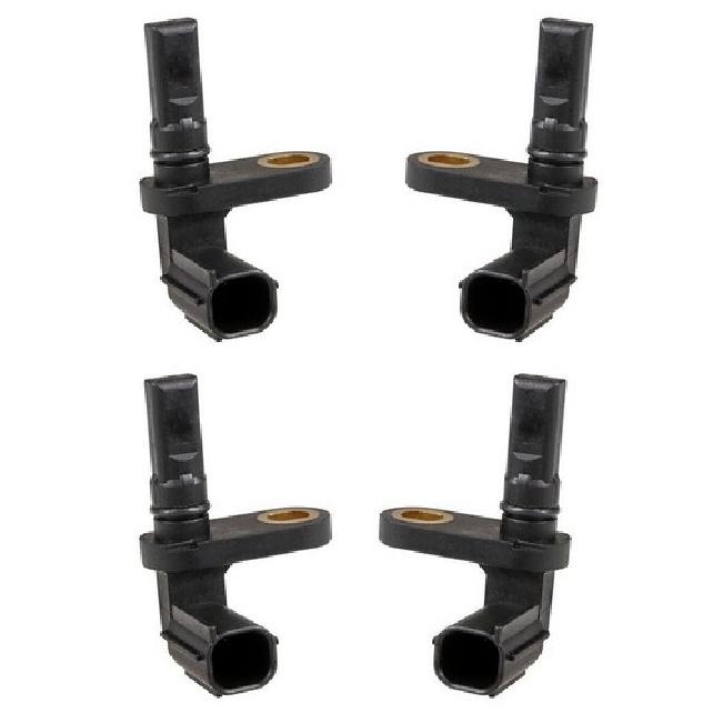 4 датчика скорости вращения колеса ABS Передний / Задний Правый и Левый Подходит для Tundra 2007-2017