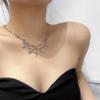 Women's Luxury Zircon Star Double-Layer Necklace - Versatile, Fashionable Clavicle Chain