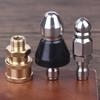 (YY)1Pc Sewer Jetter Nozzle Mini with 1/4'' Quick Connect Drain Cleaning Nozzle Tips Kit for Drain Jetting Hose