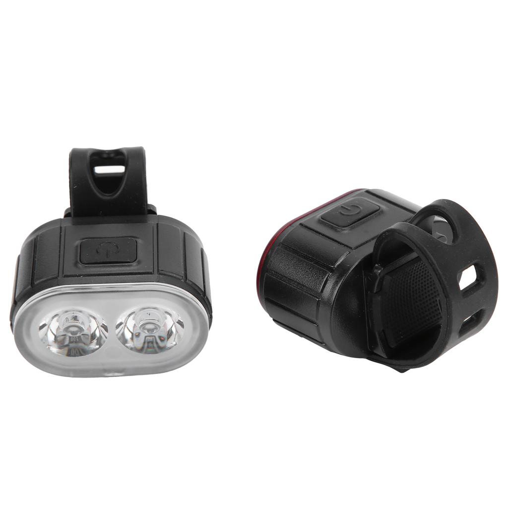 Rowerowa lampka LED tylna lampka przednia ładowana przez USB bezpieczeństwo rowerowe zestaw lampek przednich i tylnych