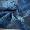 Unevenly Dyed Denim Cotton Unevenly Bleached Fabric for Denim Handmade Fabric, Thin, Fabric, Scraps, Dyed, Fabric, Crafts, Remakes, (Night Sky, 2m)