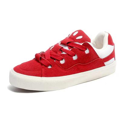 FashionPU Leather Big Size Woman's Retro Tennis Girl Sport Shoes Shoes Ladies Sneakers Sapateni Famous The Most Sold