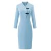 Trollman Modern Cheongsam Work Dress