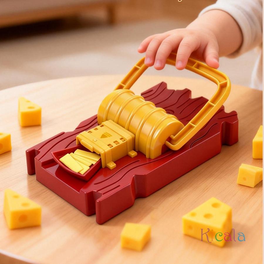 Funny Mousetrap Game Toy Kids Reaction Challenge Trap Game Interactive Family Party Prank Toy Parent Child Board Game Gift