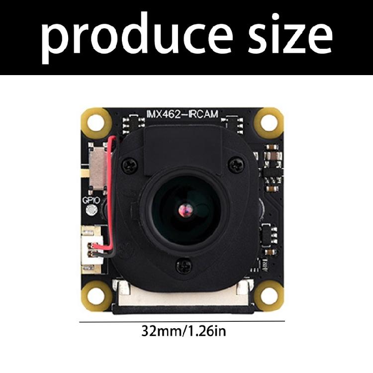2MP Industrial IMX462 Camera 90 Degree DFOV Starlight Camera for Imaging Transition Monitoring Application