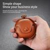 Case for Huawei FreeBuds 4i 5i 6i Leather Business Case Wireless Earphone Headphone Shockproof Cover with Hook Accessories