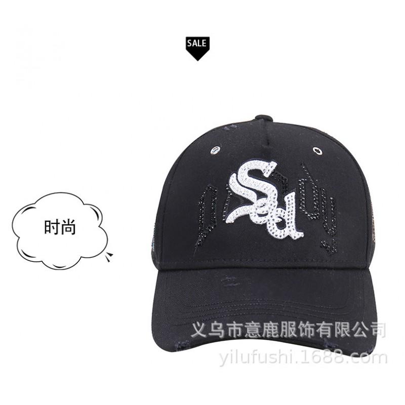 Unisex Embroidered Baseball Cap With Full Design Streetwear Dad Hat Cotton Adjustable Fit