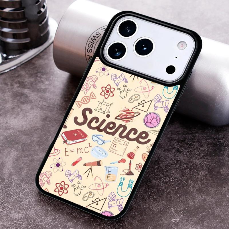 

Fashion Biology Chemistry Phone Case for iPhone 17 16 15 Pro Max Air 14 13 12 11 Plus Shockproof Cover iPhone 12 Pro