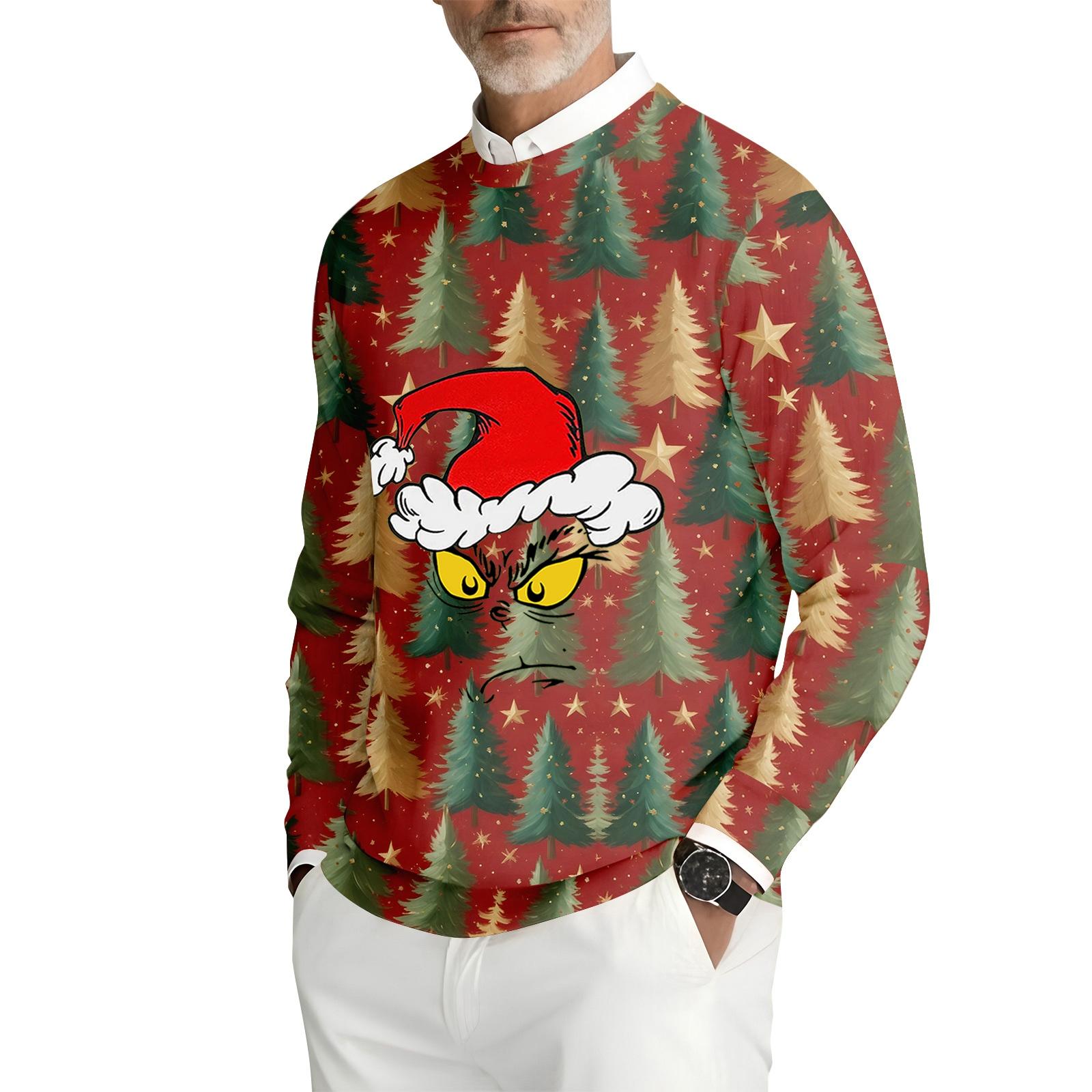 

Мужская толстовка с круглым вырезом и длинными рукавами из рубчатого трикотажа M розовый