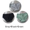 3PCS/lot Cotton Panties Women Comfortable Underwears Sexy Middle-Waisted Underpants Female Lingerie Big Size Ladies Briefs