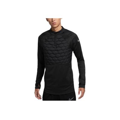 Therma-Fit Strike Mock Neck Comfortable Spliced Long Sleeve T-Shirt Men Tops Black FZ0567-010