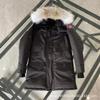 Womens Long Warm Duck Down Parka Coat With Wolf Fur Collar 85-90% Fill Power 401-450g Premium Outerwear 2025