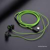 Metal Magnetic Gaming Earphones, Wired In-Ear with Type-C Angled Plug for Precise Sound Localization