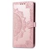 For Xiaomi Redmi Note 14 Pro 5G/Poco X7 5G Wallet Case Mandala Flower Leather Phone Cover Stand View