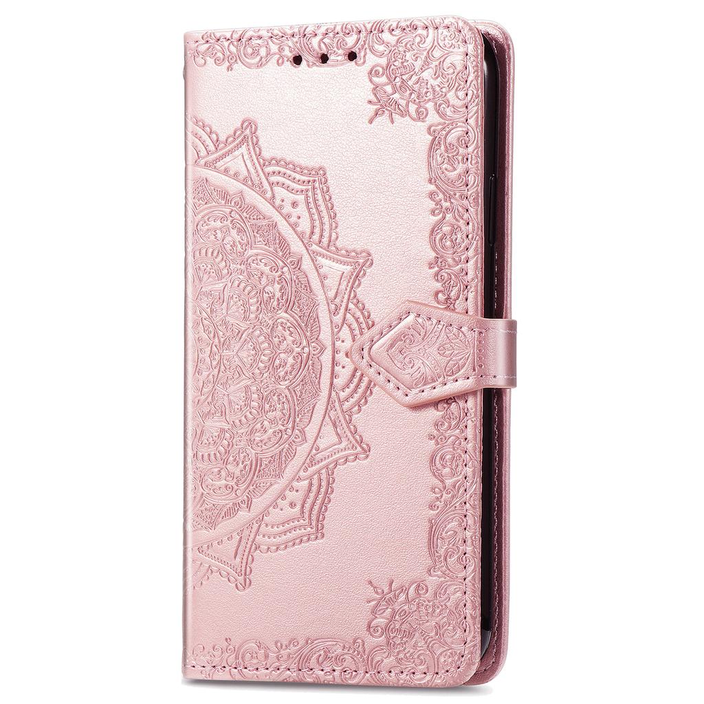 For Xiaomi Redmi Note 14 Pro 5G/Poco X7 5G Wallet Case Mandala Flower Leather Phone Cover Stand View