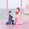 Landscape Home Decoration Boy Ornaments Marriage Lover Miniatures Wedding Doll Couple Figurines