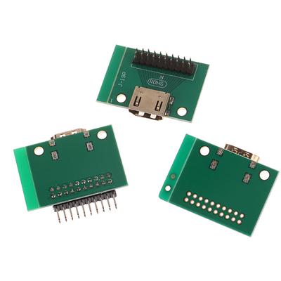 Compatible With Hdmi 19Pin Test Socket Jack Adapter Test Board With Pcb Board