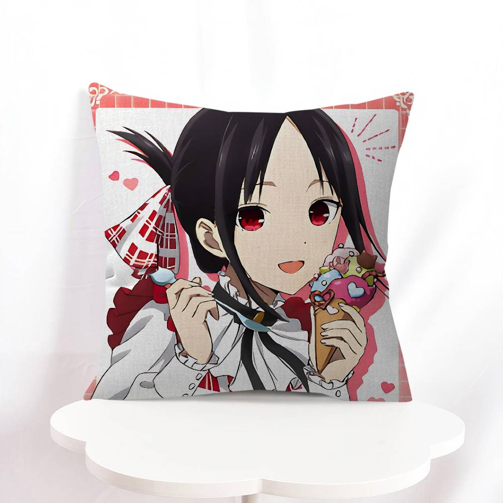 

Shinomiya Kaguya Pillow Gifts Home Office Furnishings Bedroom Sofa Car Cushion Cover Case 45x45cm 16x16Inch