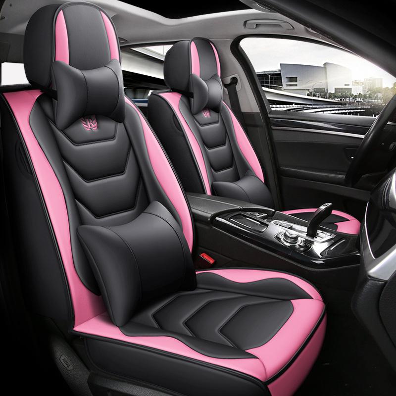 Five-Seat Seat Cushions, Full Set of Five-Seat Seat Covers, Compatible with Five-Seat Vehicles, New Seat Cushions, Five-Seat Covers