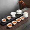 Dehua White Porcelain Kung Fu Tea Set