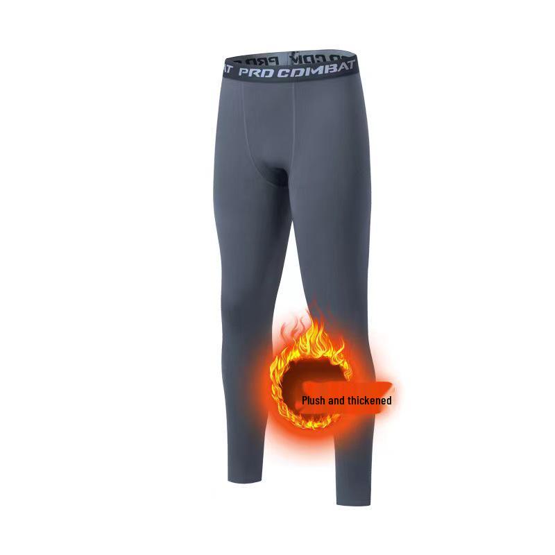 Men's Fleece-Lined Winter Thermal Quick-Dry Sports Base Layer Set