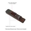 Genuine Leather Handmade Pen Case High Quality Retro 2/3/6/12 Slots Unisex Pen Pouch Office School Supplies Stationery Box
