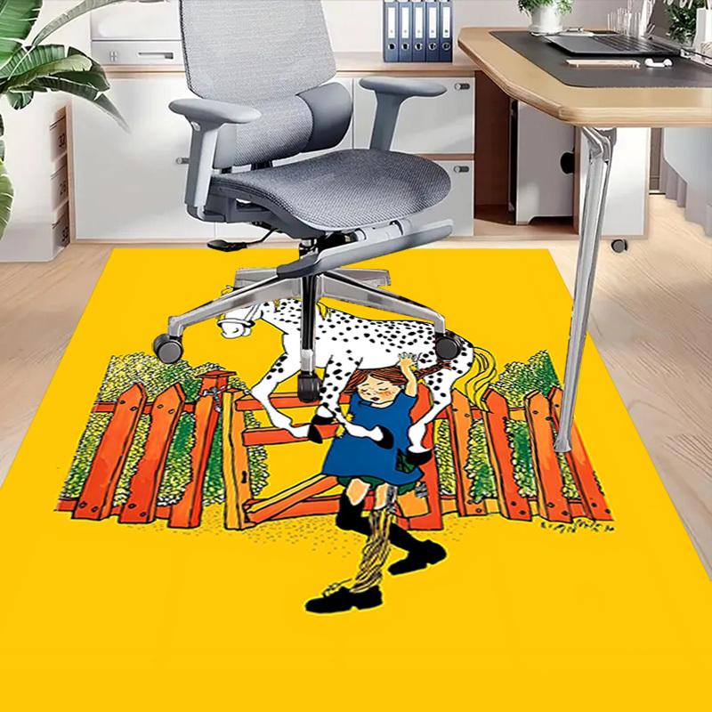 1PC Girl Horse Extra Large Non Slip Floor Carpet, Office, Family, Bedroom, Studio Large Area Rug Indoor Rugs