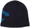 Descente Knit Heat Simple DWBWJC63 NNY Cap, Navi, Warm, Sweat-Wicking, Quick-Drying, Antibacterial, Odor-Resistant, Design, Men's,
