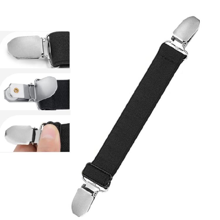 Metal Dress Clip Back Cincher Clip Fastener Belt For Women Various Outfit Adjustable Elastic Clip for Shawls Cardigans