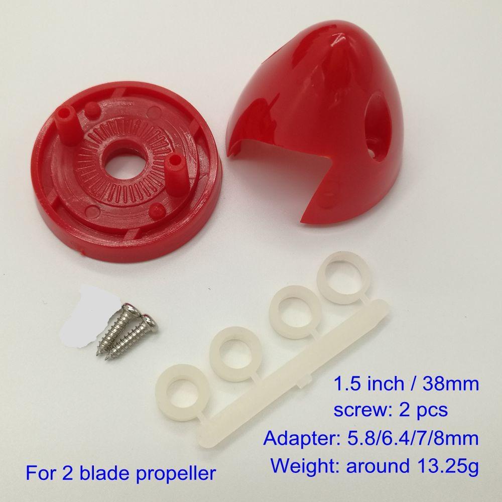 1.5 inch to 4 inch Plastic Spinner for RC Airplanes