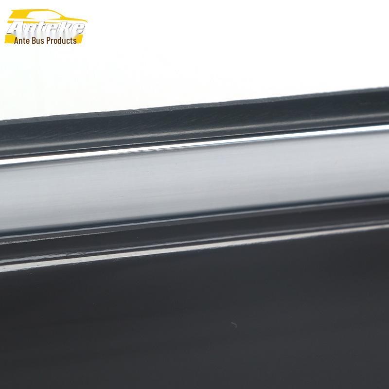 Pajero Sport 11-15 Rain Guards with Decorative Bright Strip Stickers for Exterior