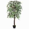 Artificial Plant In Pot, Fake Plant for Home Indoor Decor, 160cm, Green