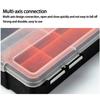 Portable Screw Box Organiser With Adjustable Dividers For Tools Screw Organiser Storage Box Nails