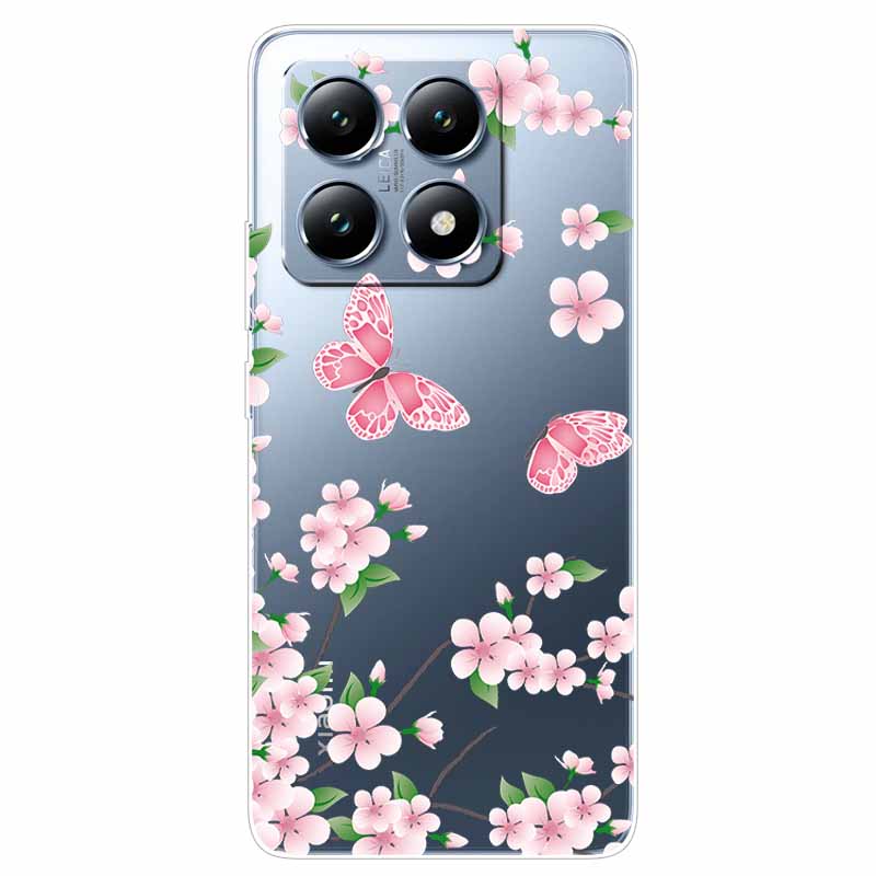 For Xiaomi 14T Pro Case 6.67'' Clear TPU Silicone Funda Capa for Xiaomi 14T Soft Covers Mi 14t 14 t 2024 Transparent Coques bag