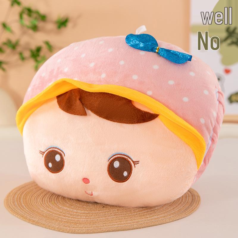 Cartoon Winter Hand Warmer Plush Pillow with Logo Customization
