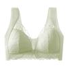 Sexy Lace Front Closure Push-up Triangle Bra