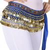 Rhinestone Belly Dance Belt Sequins Dancer Skirt Shiny Waist Chain  Women