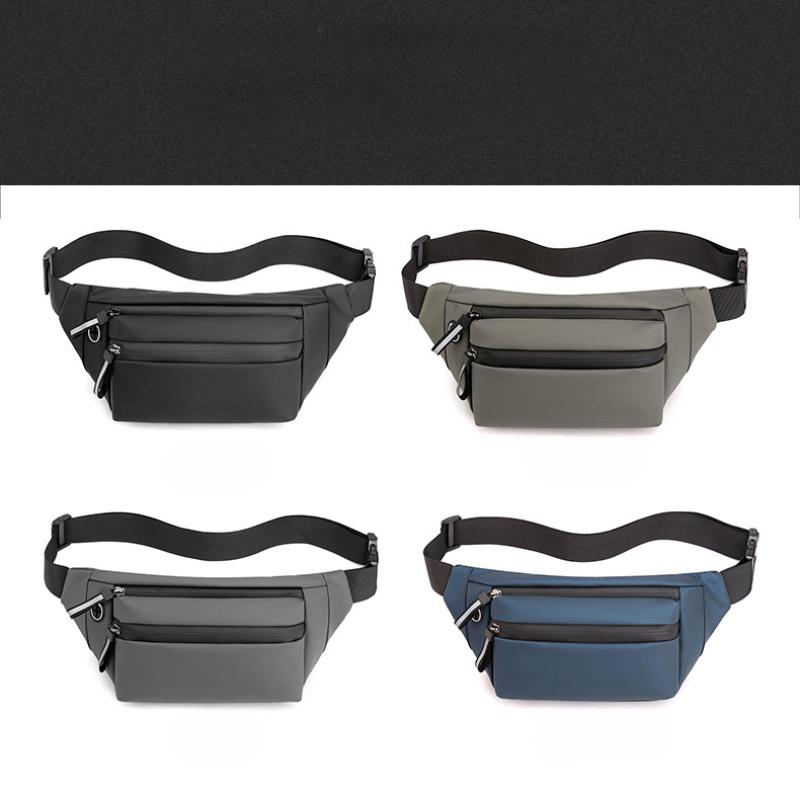 Foreign Trade Waist Bag, Men's Style, Chest Bag, Casual Diagonal Cross Bag, Outdoor Sports Bag, Ins, with The Option To Print Your Own Logo