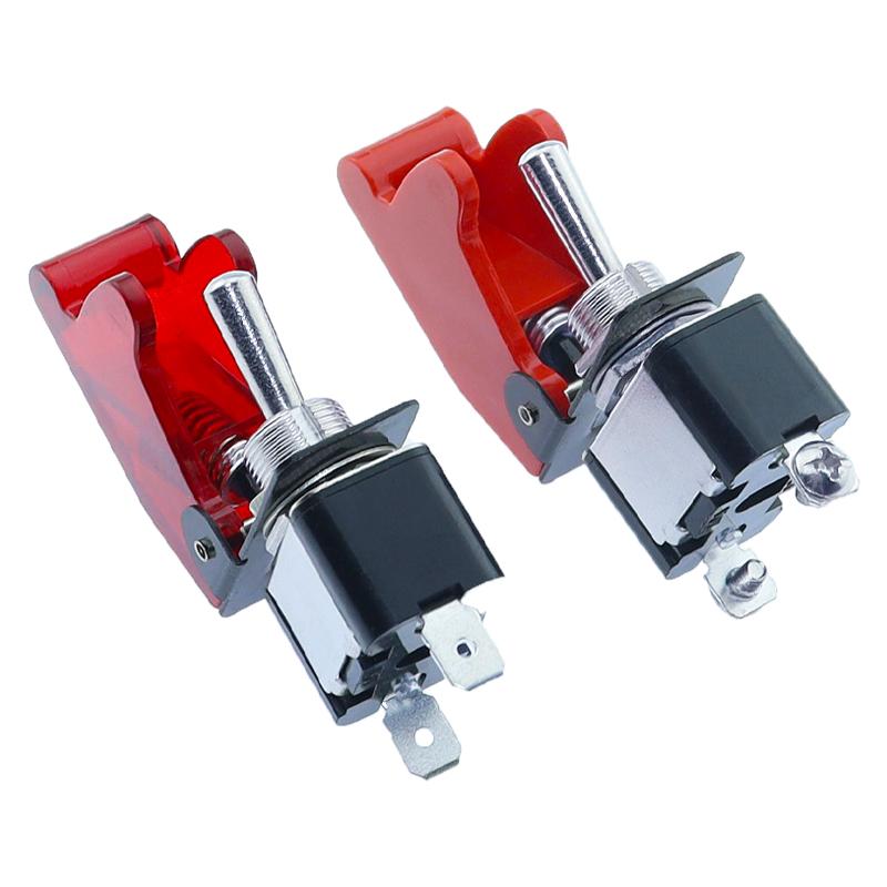 New Style KN3A-101 Toggle Switch Rocker Arm 2Pin 2Gear ON-OFF10A 125V/250V AC Cap Matching 12V 24V 48V 110V 220V Universal