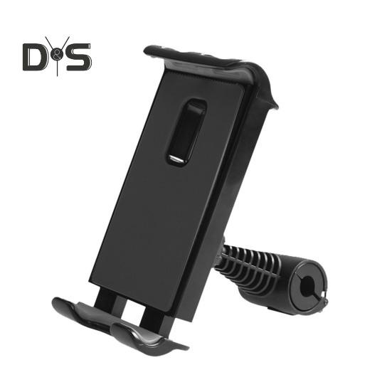 

Автомобильный держатель для планшета, крепление на подголовник, противоскользящая силиконовая пряжка, вращающаяся на 360 градусов, регулируемая универсальная автомобильная опора для телефона на спинку сиденья автомобиля чёрный