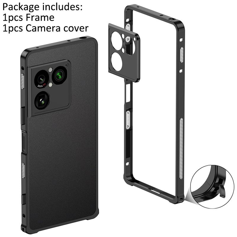 For Sony Xperia 1 VIII Detachable Metal Camera Protect Ultra-Thin Case For Sony Xperia1 VIII Metal Frame Shockproof Cover Bumper